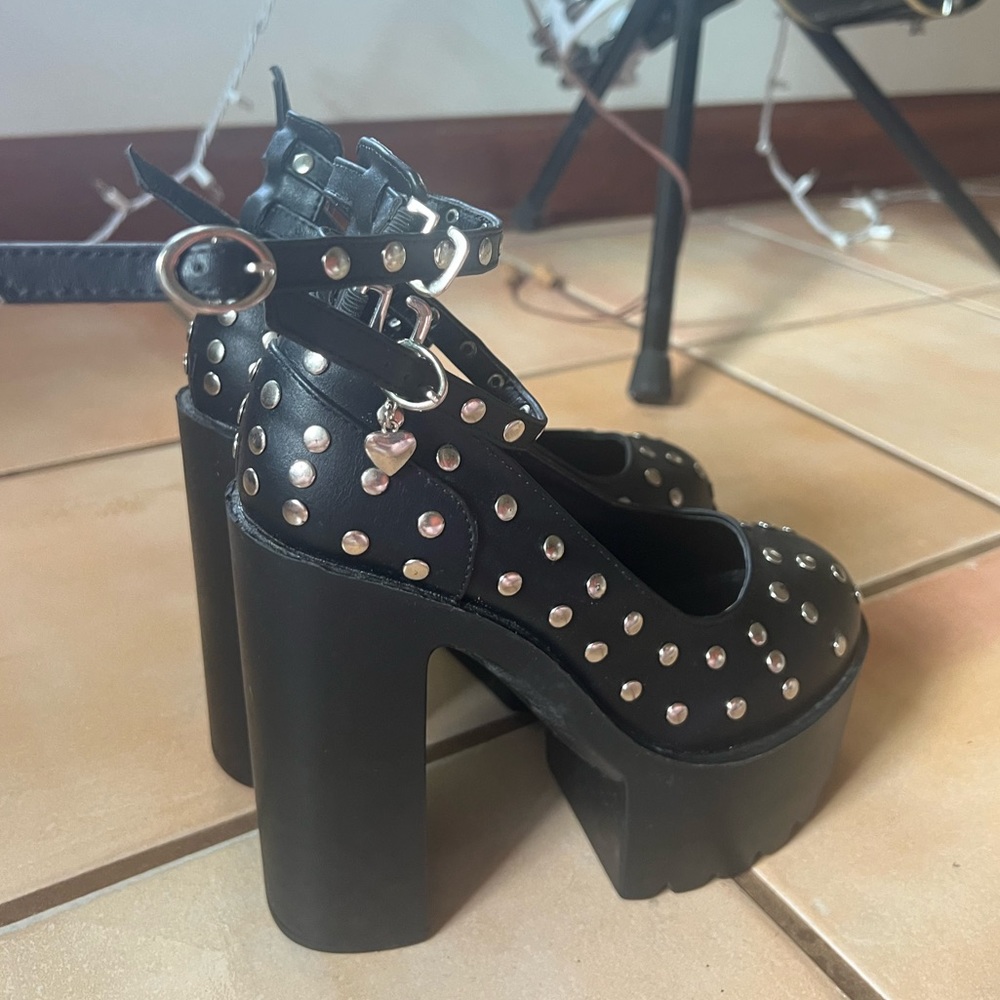 Goth BB double strap mary jane special edition pulps never been worn